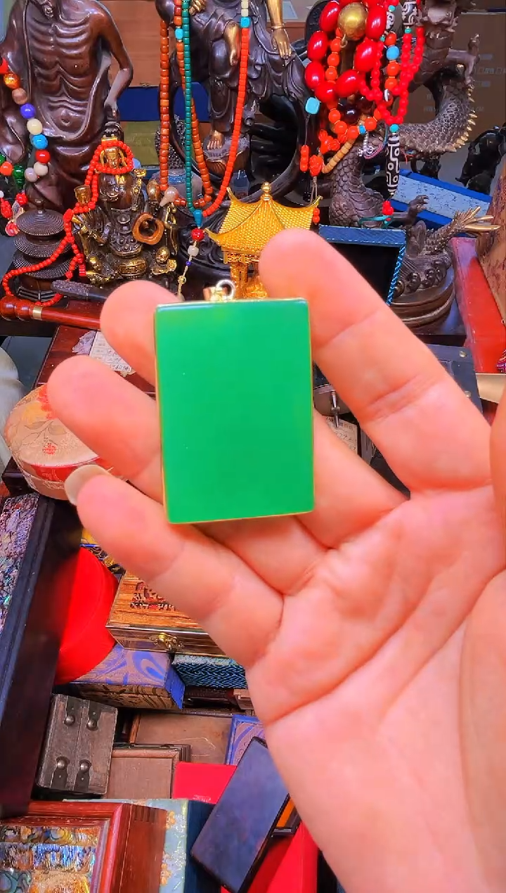 翡翠未镶嵌颈饰安哥精品精选链接a51