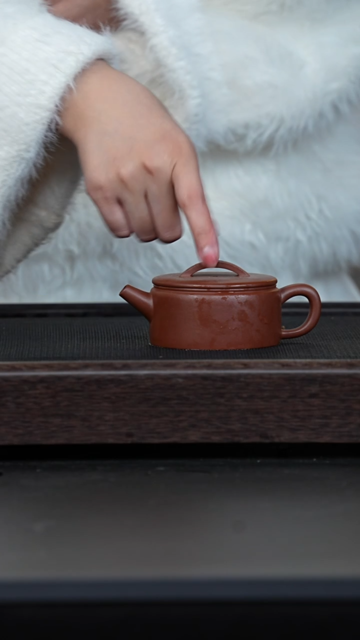 【闪购商品】紫砂茶壶底槽青大平底汉瓦