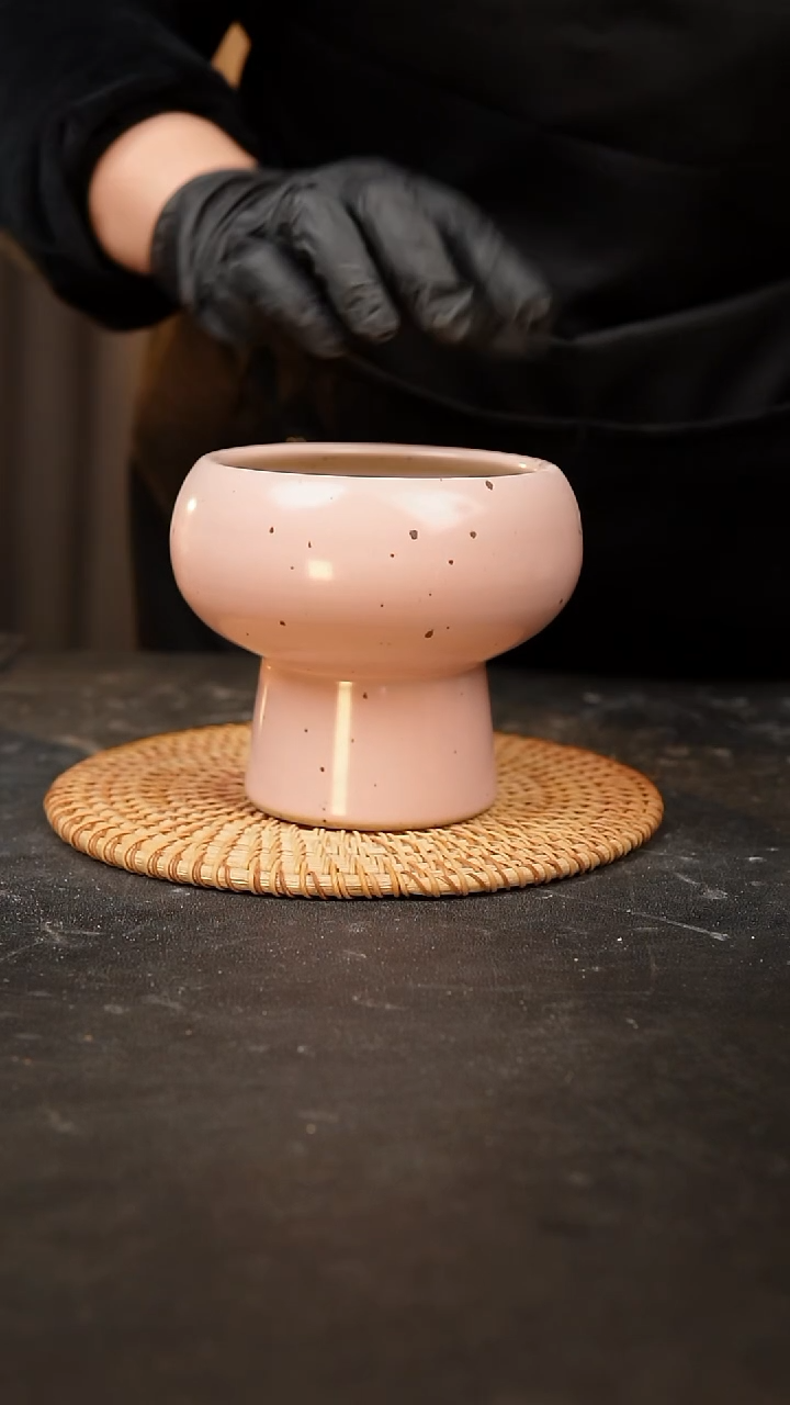 【闪购商品】瓷片泥泥手工花盆