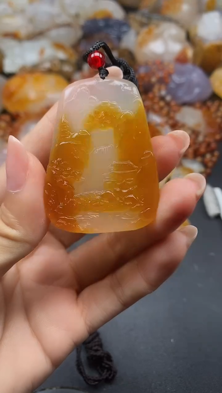 未镶嵌1玛瑙/玉髓寻*ll