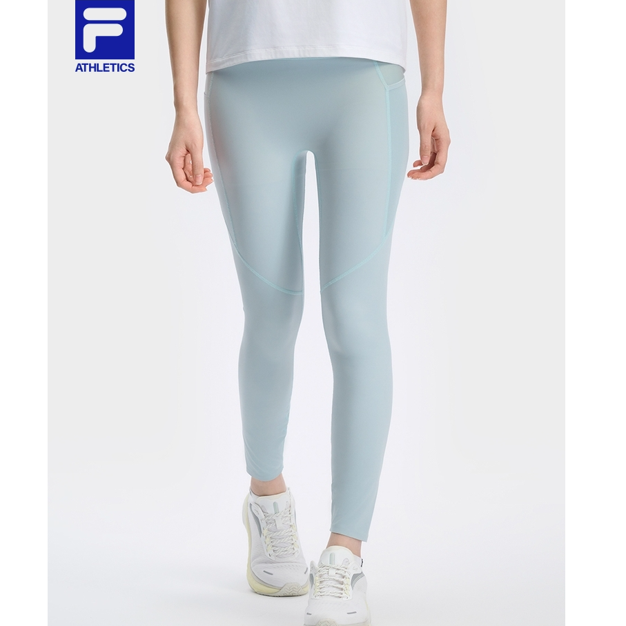 Fila/斐乐女款长裤打底户外健身跑步裤弹力速干运动裤A11W431602F