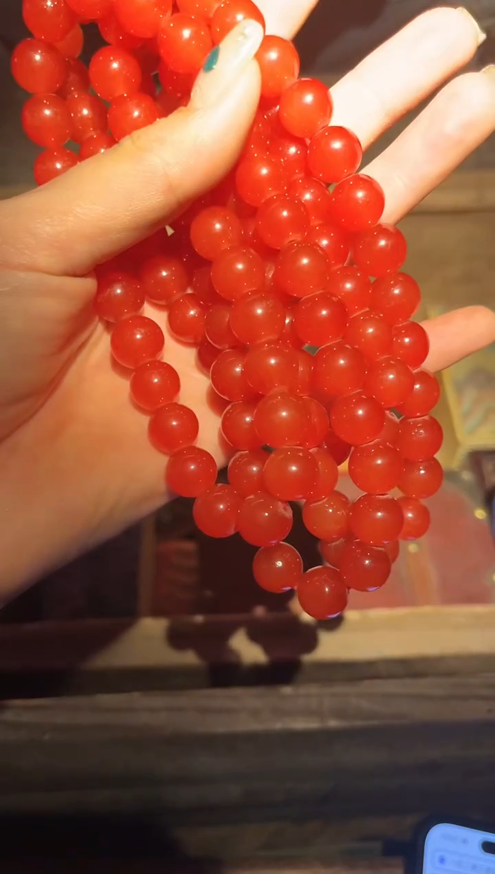 【闪购商品】【闪购商品】红色玉项链108