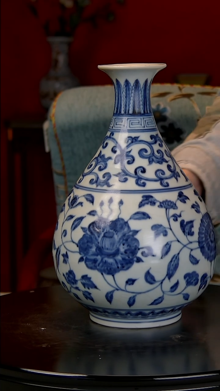 【闪购商品】青花赏瓶收藏鉴赏