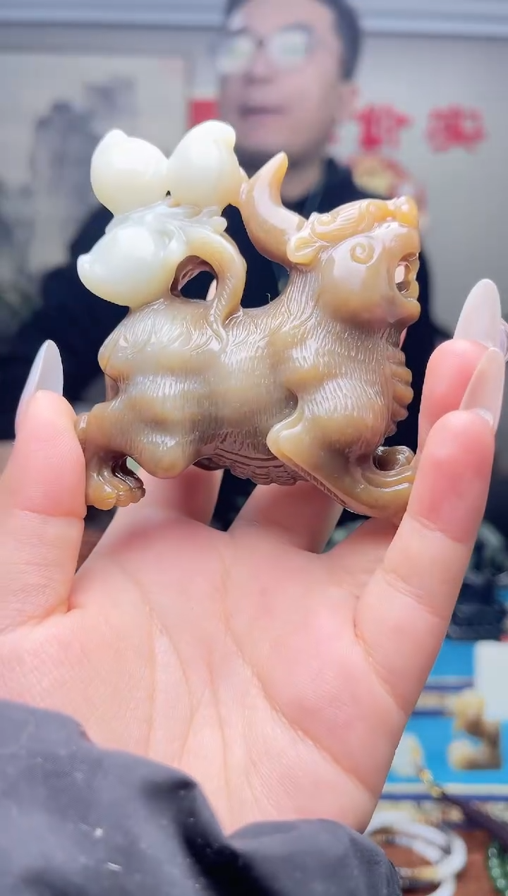 【闪购商品】和田玉挂件未镶嵌1