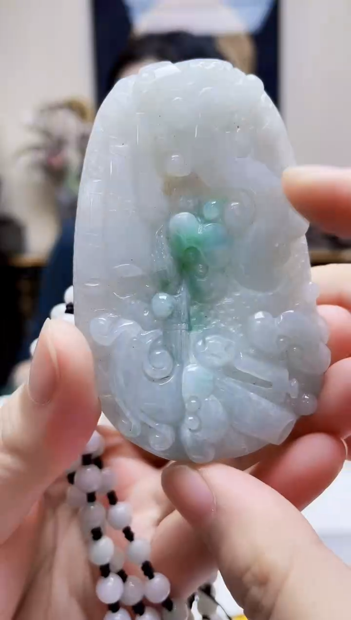 未镶嵌定制翡翠吊坠116