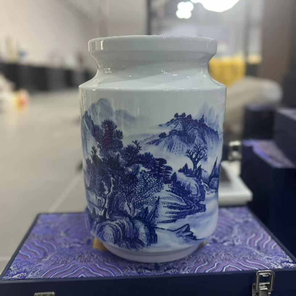 【景德镇】高温陶瓷，手工手绘
