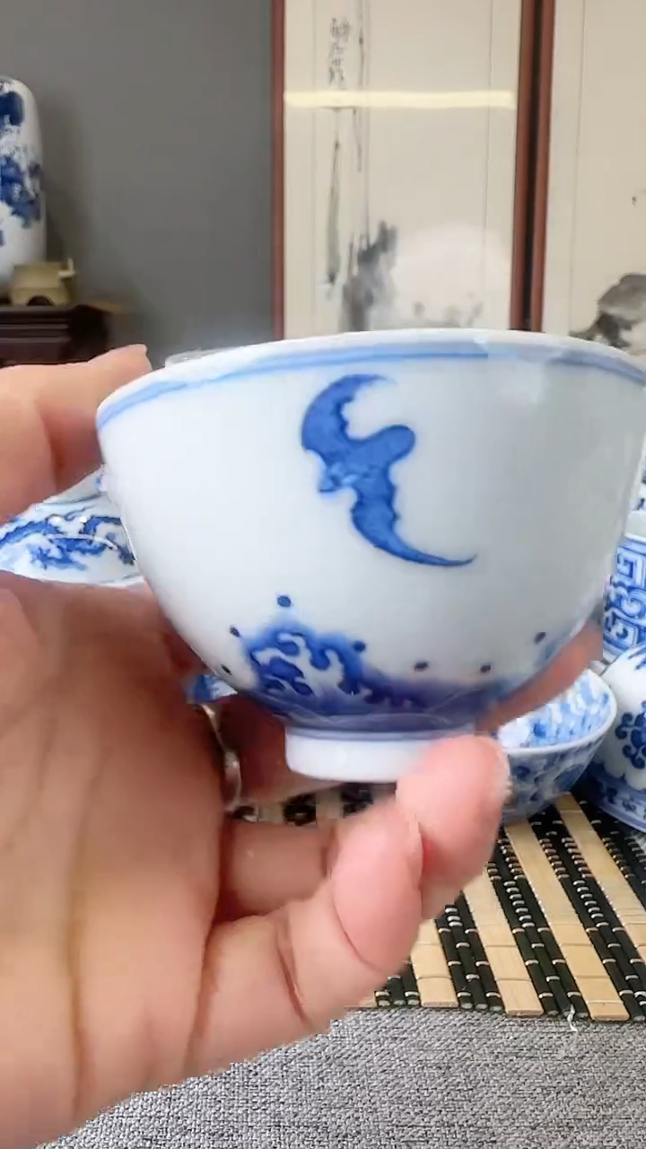 【闪购商品】摆件景德镇手工手绘杯子