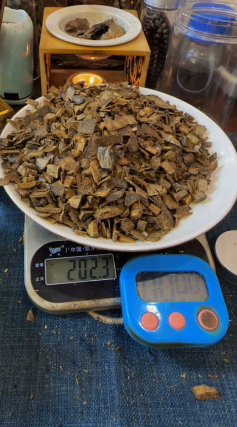 【闪购商品】沉香沉香碎屑棋楠张勺子碎料202克