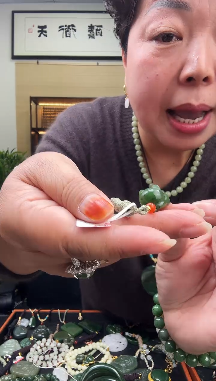 颈饰未镶嵌和田玉多样性发一  14