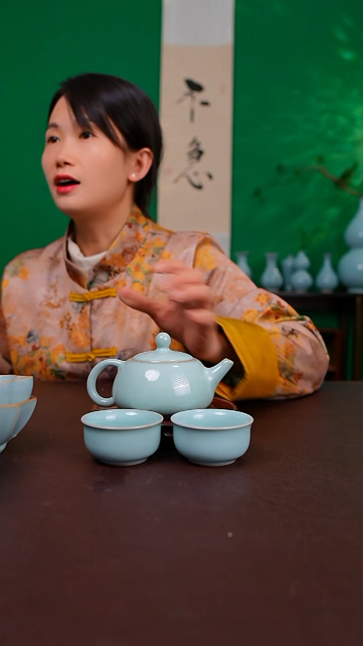 天青臻稀小石瓢壶不完美 一壶两杯