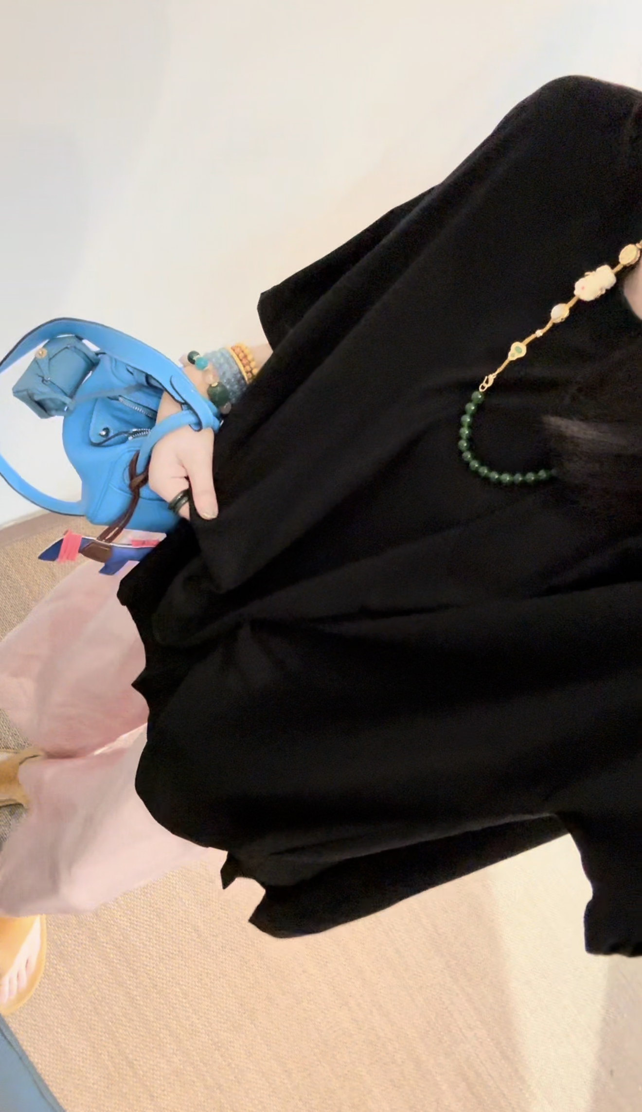 李豆儿 小众设计 圆领设计短袖