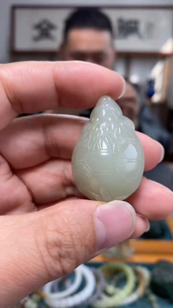 颈饰未镶嵌和田玉108