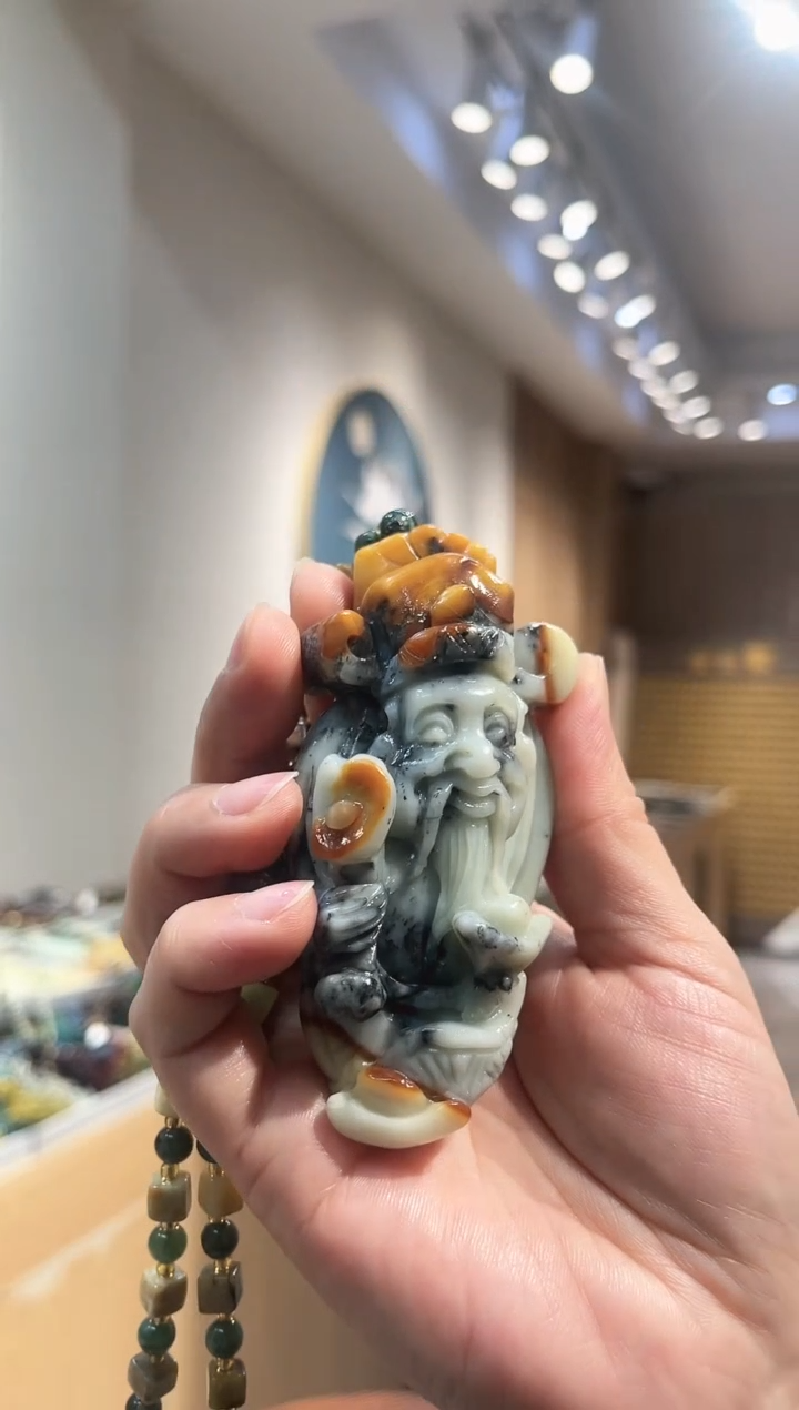 【闪购商品】岫玉颈饰未镶嵌吊坠