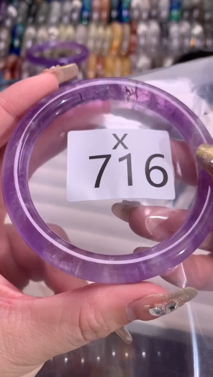 【闪购商品】水晶水晶手镯未镶嵌716-61