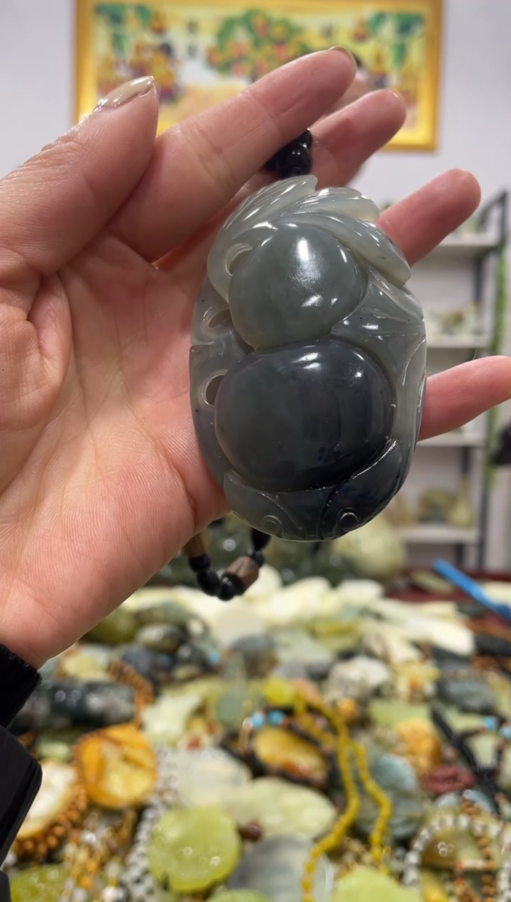 【闪购商品】岫玉手把件未镶嵌1