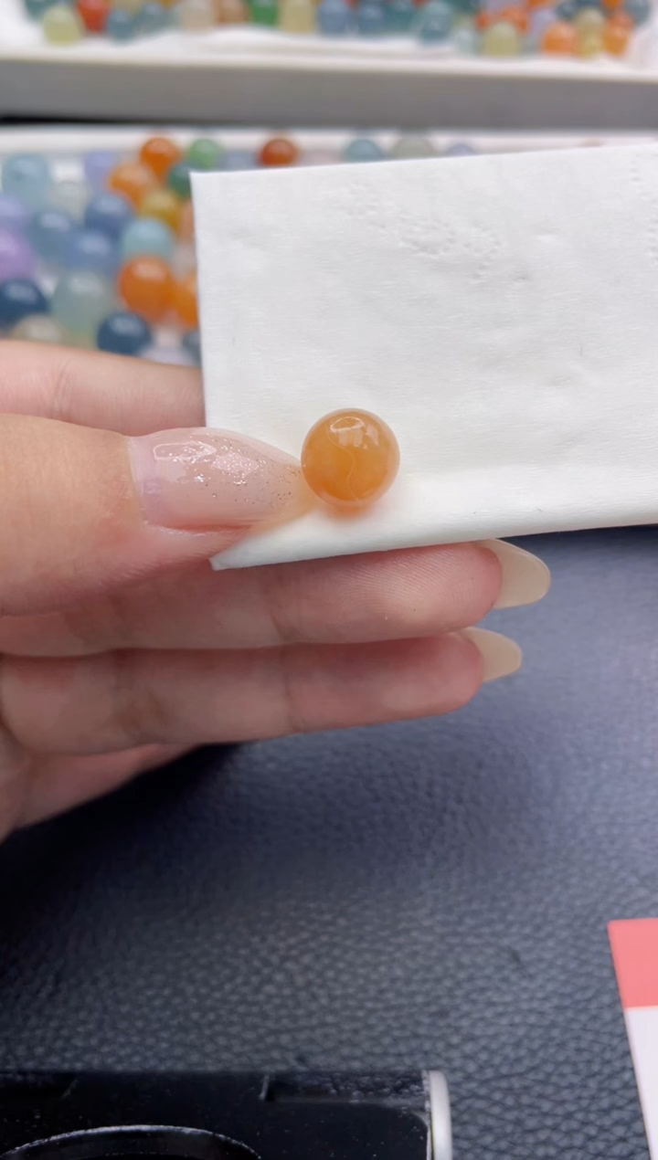 未镶嵌定制翡翠A****o珠子