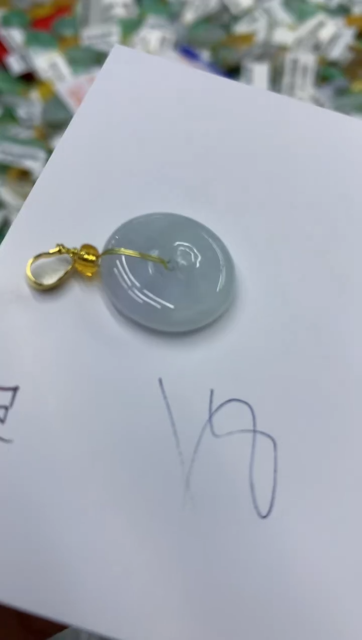 翡翠未镶嵌颈饰号链接1111111