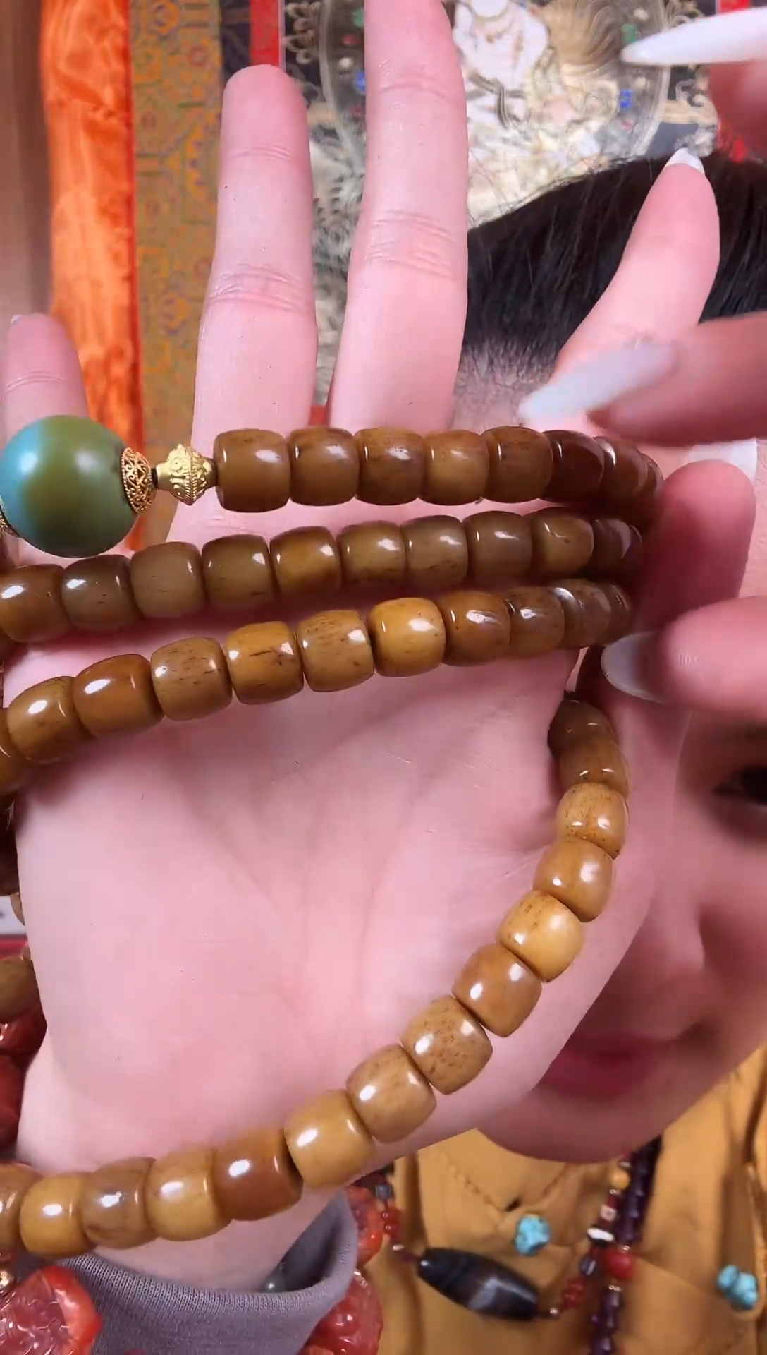 非金属无藏式风格珠串