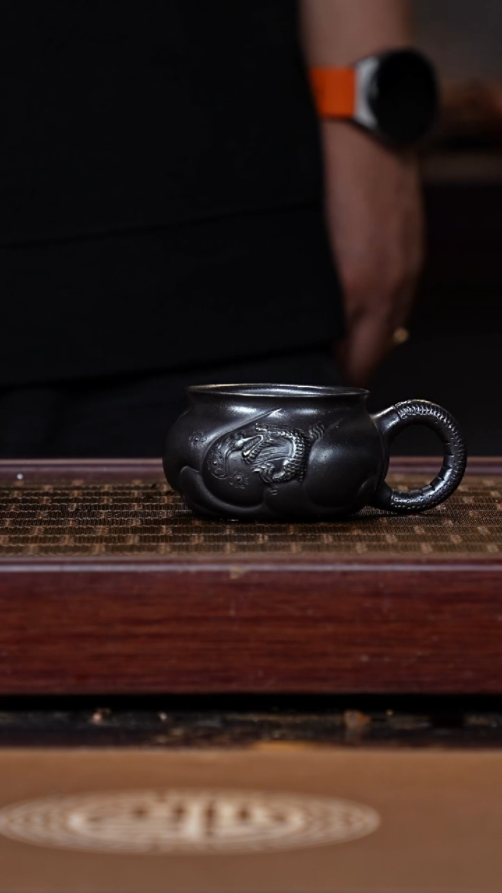 【闪购商品】紫砂茶杯石黄杯子