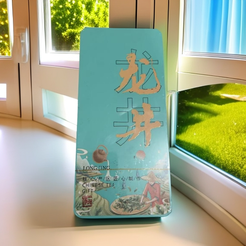 【臻选好茶】龙井 浅蓝铁盒