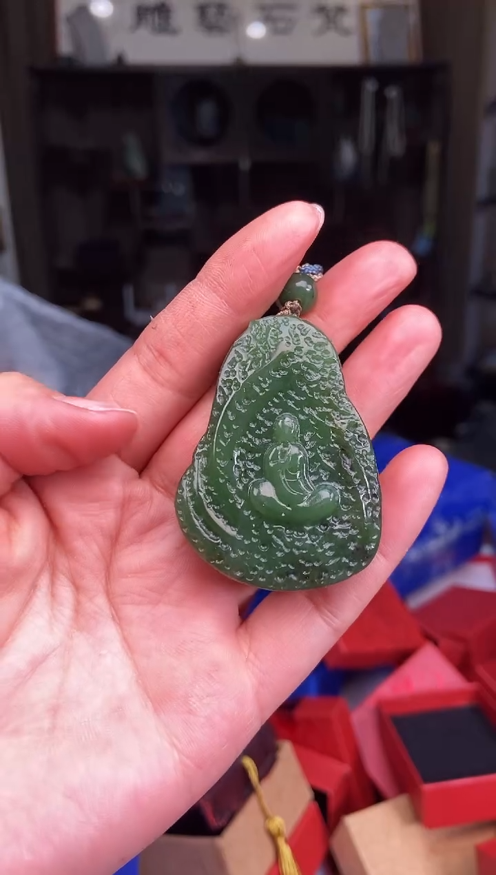 【闪购商品】和田玉挂件未镶嵌1