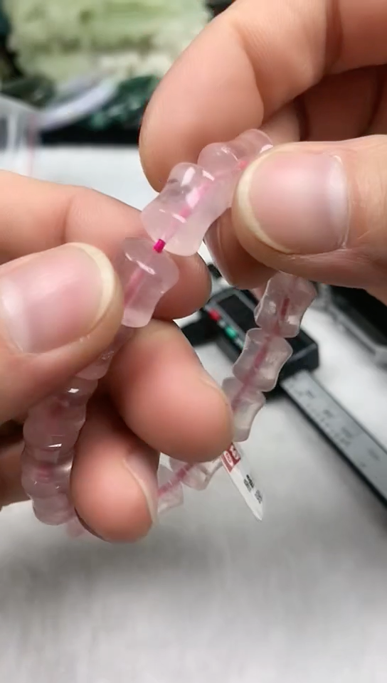 【闪购商品】水晶手链未镶嵌粉晶手串