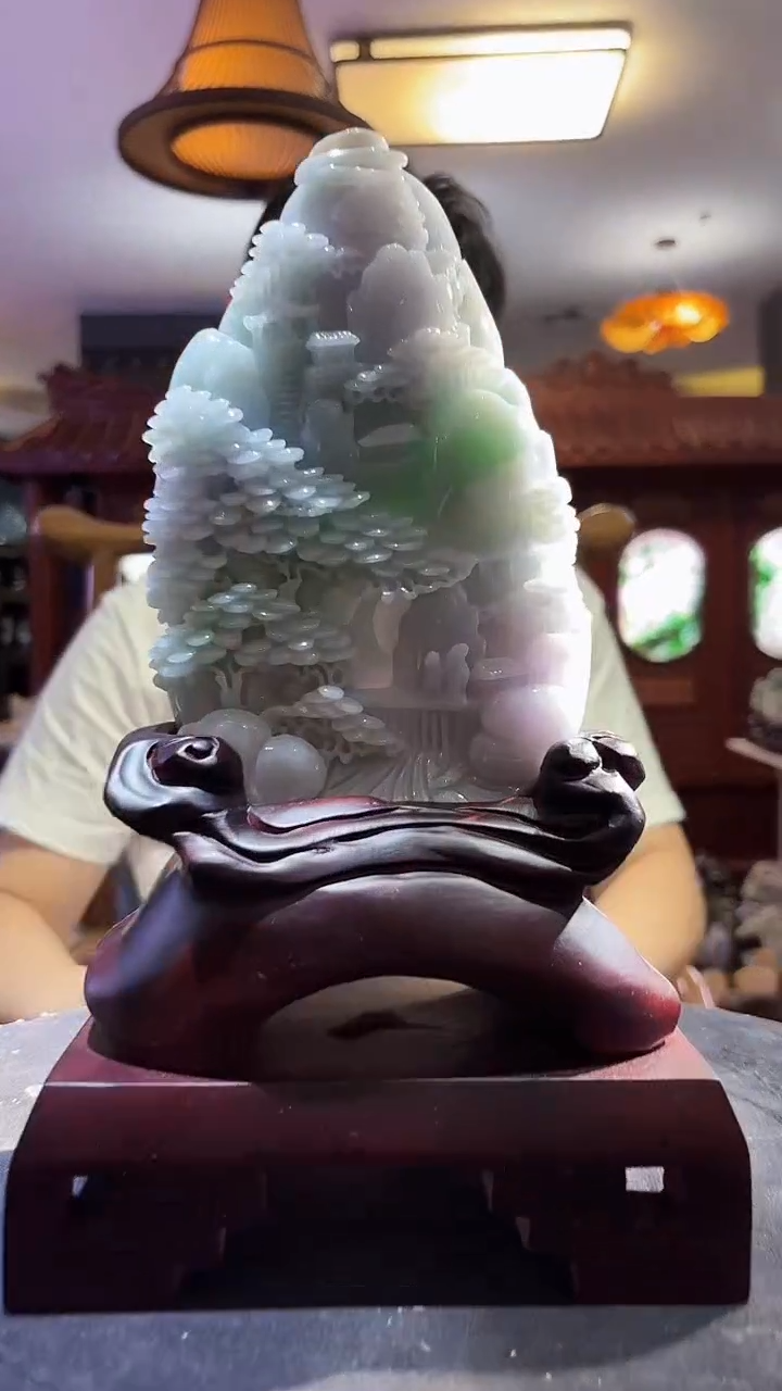 未镶嵌定制翡翠08/1212/C/山水