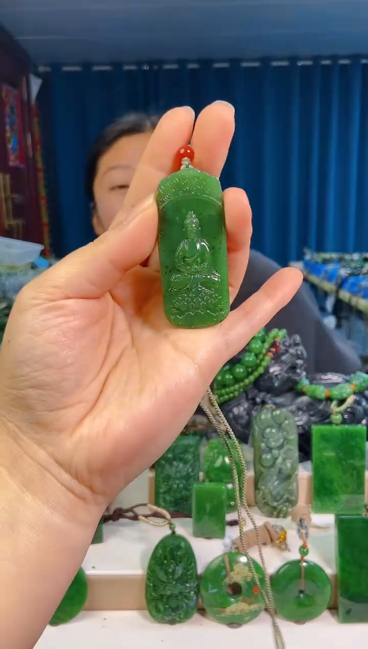 【闪购商品】和田玉挂件未镶嵌1