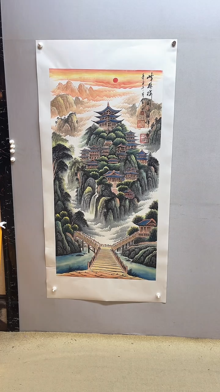 【闪购商品】国画张金专 国画作品