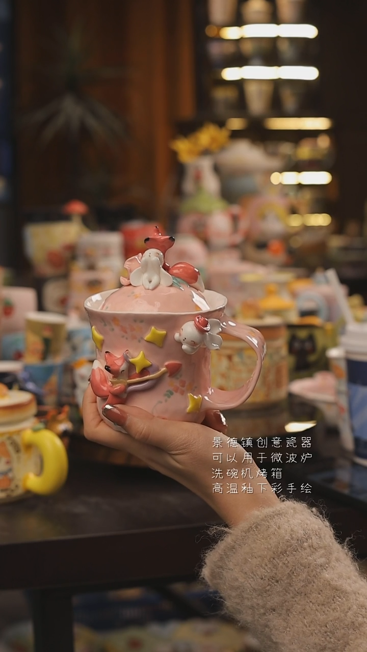 景德镇釉下彩绘设计师款式陶瓷