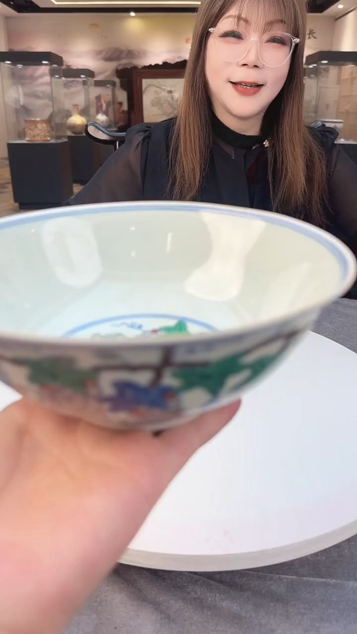 瓷片景德镇陶瓷摆件H10