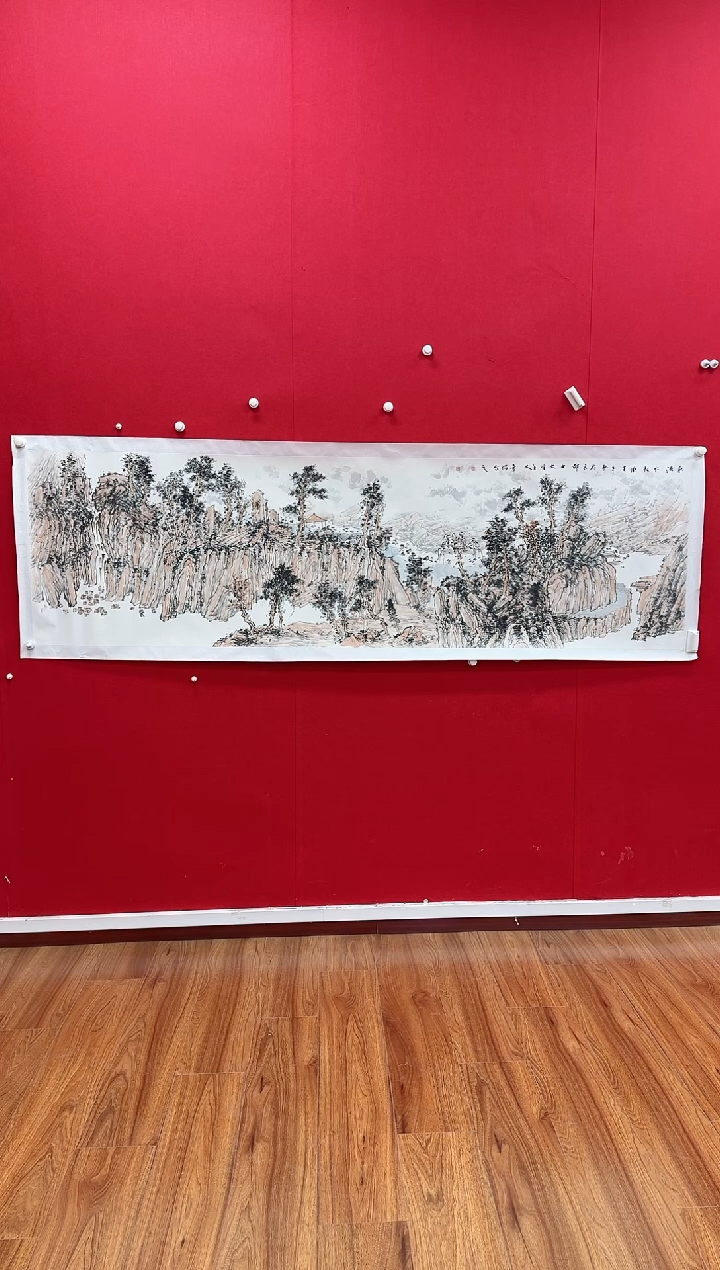 国画z天津人美-雷奇俊山水12平尺