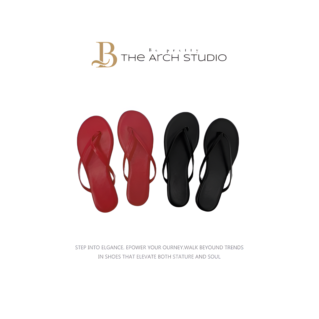 【TAS】高定羊皮舒适软底度假性感人字拖（建议拍大一码）