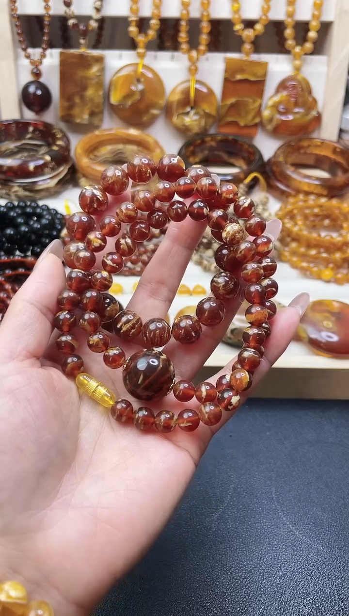 无非金属溶洞卡12的手串+锁骨链多样性发