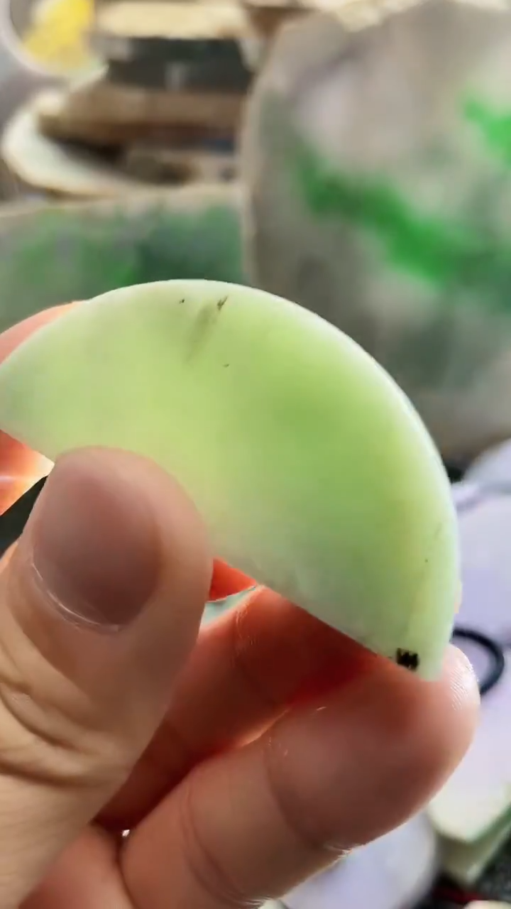 裸石翡翠天然A货翡翠板料