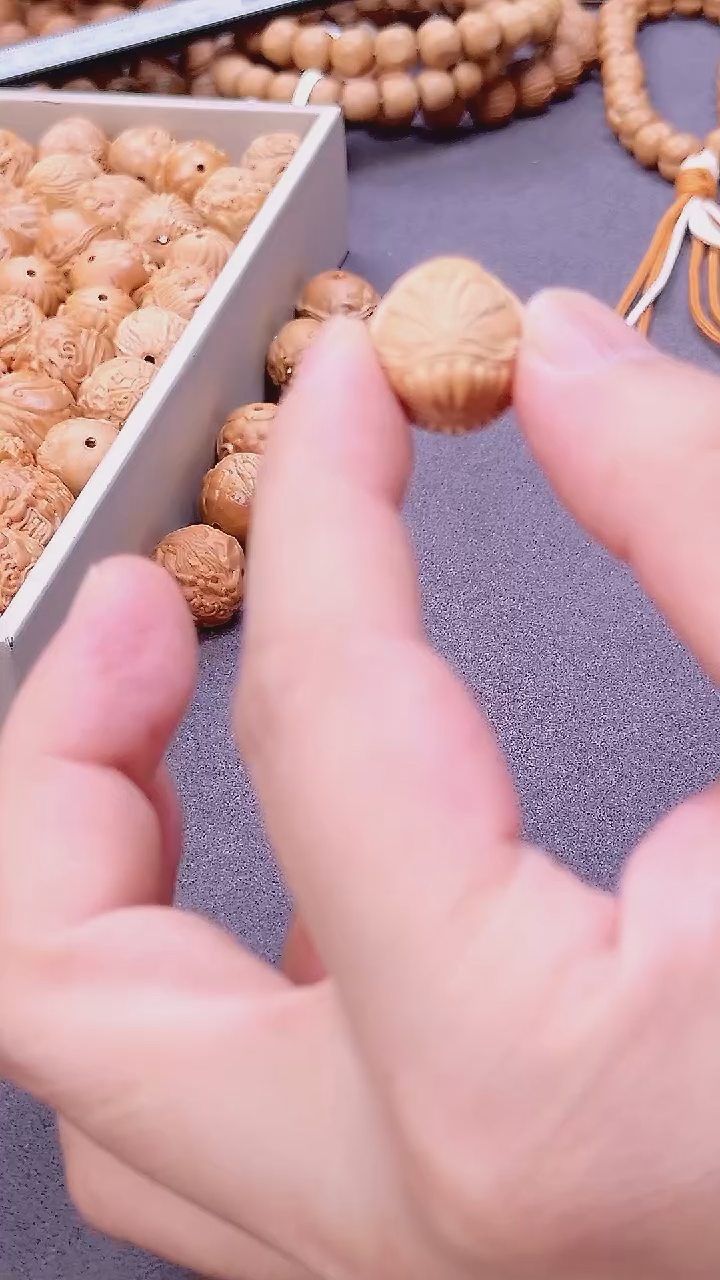 手串猴头核桃毒液单颗雕刻2