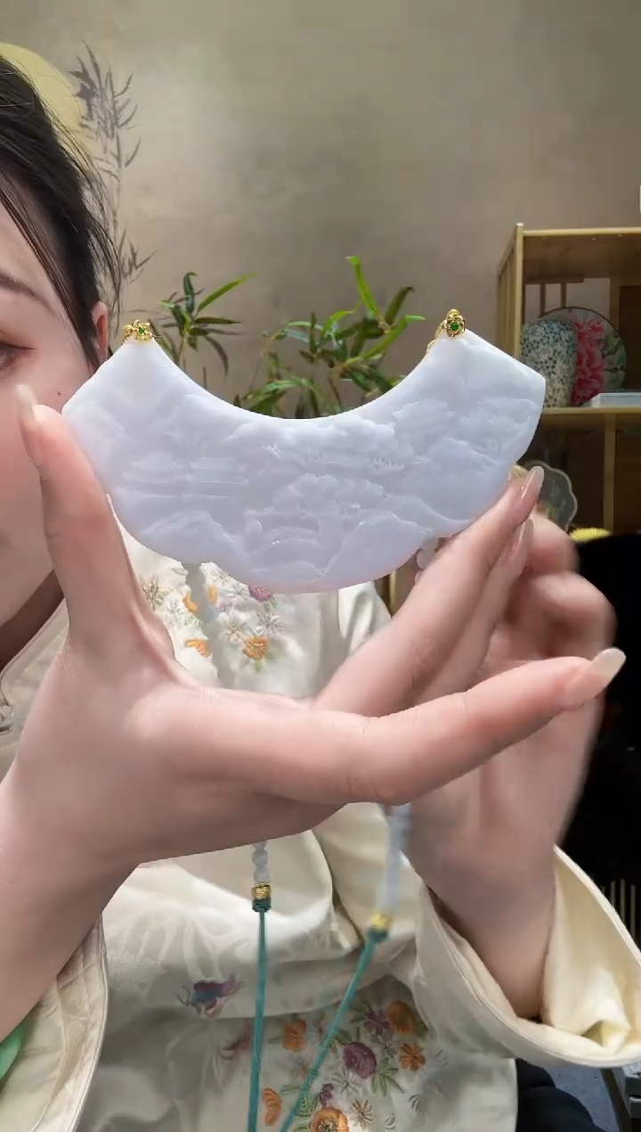 【闪购商品】翡翠颈饰未镶嵌吊坠