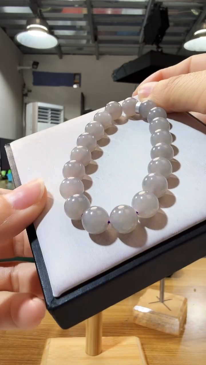 未镶嵌手链和田玉优0193 约9mm