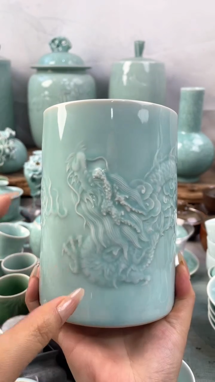 【闪购商品】全手福利款 慧仙青瓷 瓷器