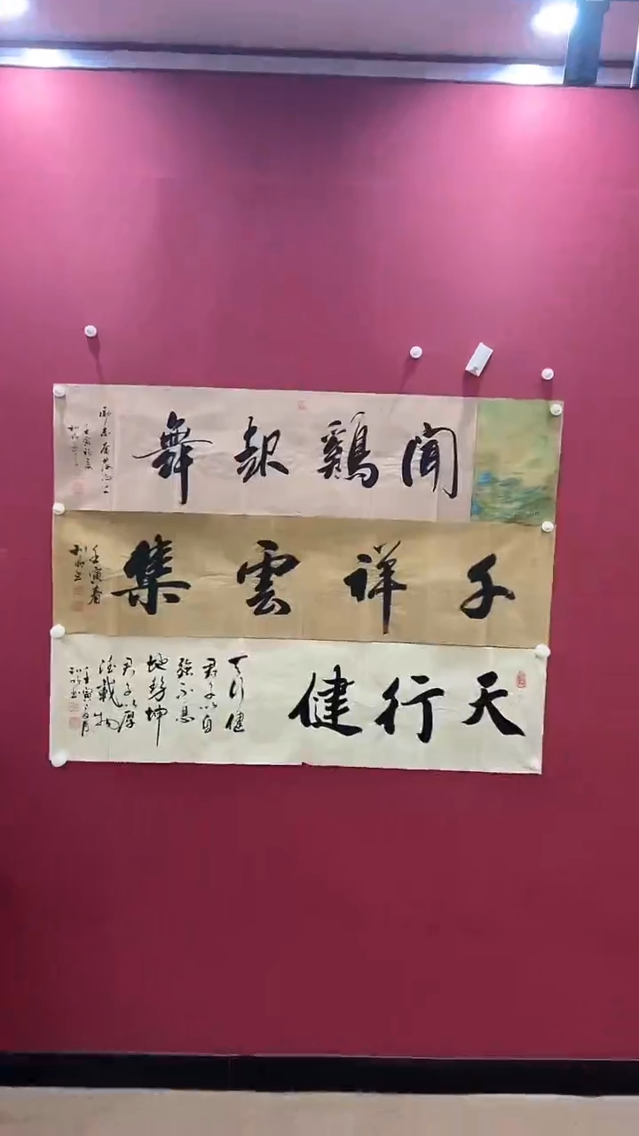 书法冀州美术馆作品