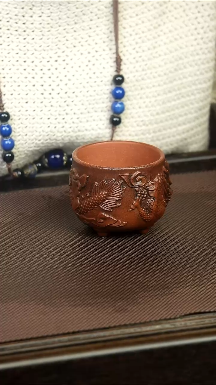 茶杯紫砂原矿紫砂茶具