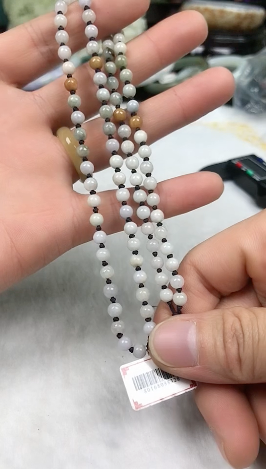 【闪购商品】翡翠手链未镶嵌小米珠