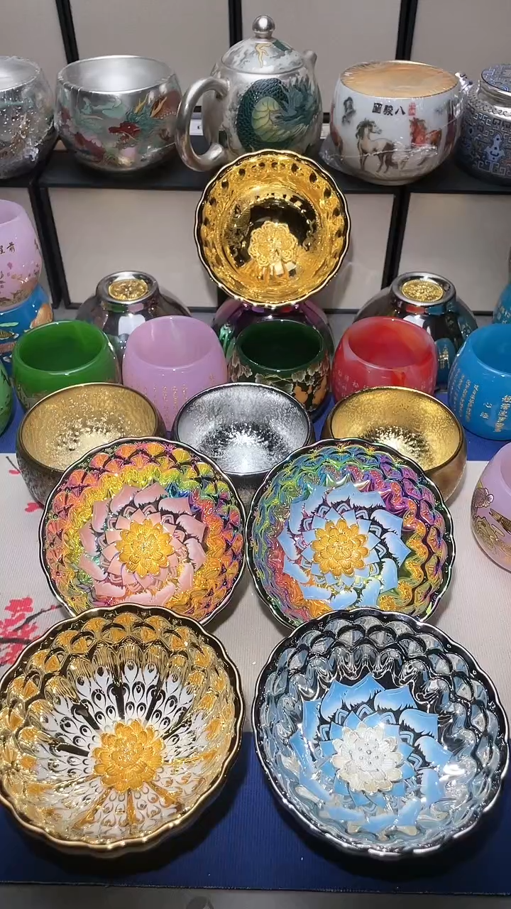 【闪购商品】杯七彩蓝莲+粉莲+蓝色妖姬+金玉满堂金莲