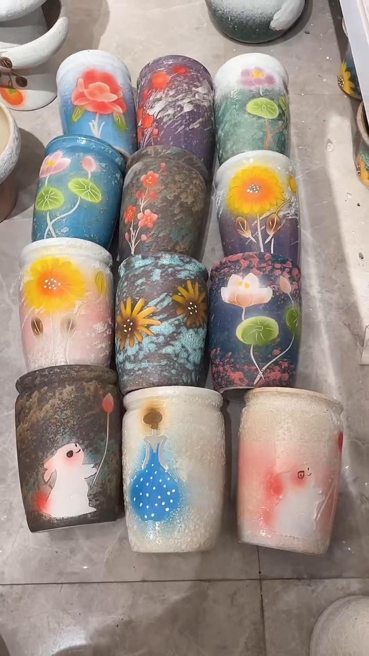 【闪购商品】摆件17-133口12高17    十二个