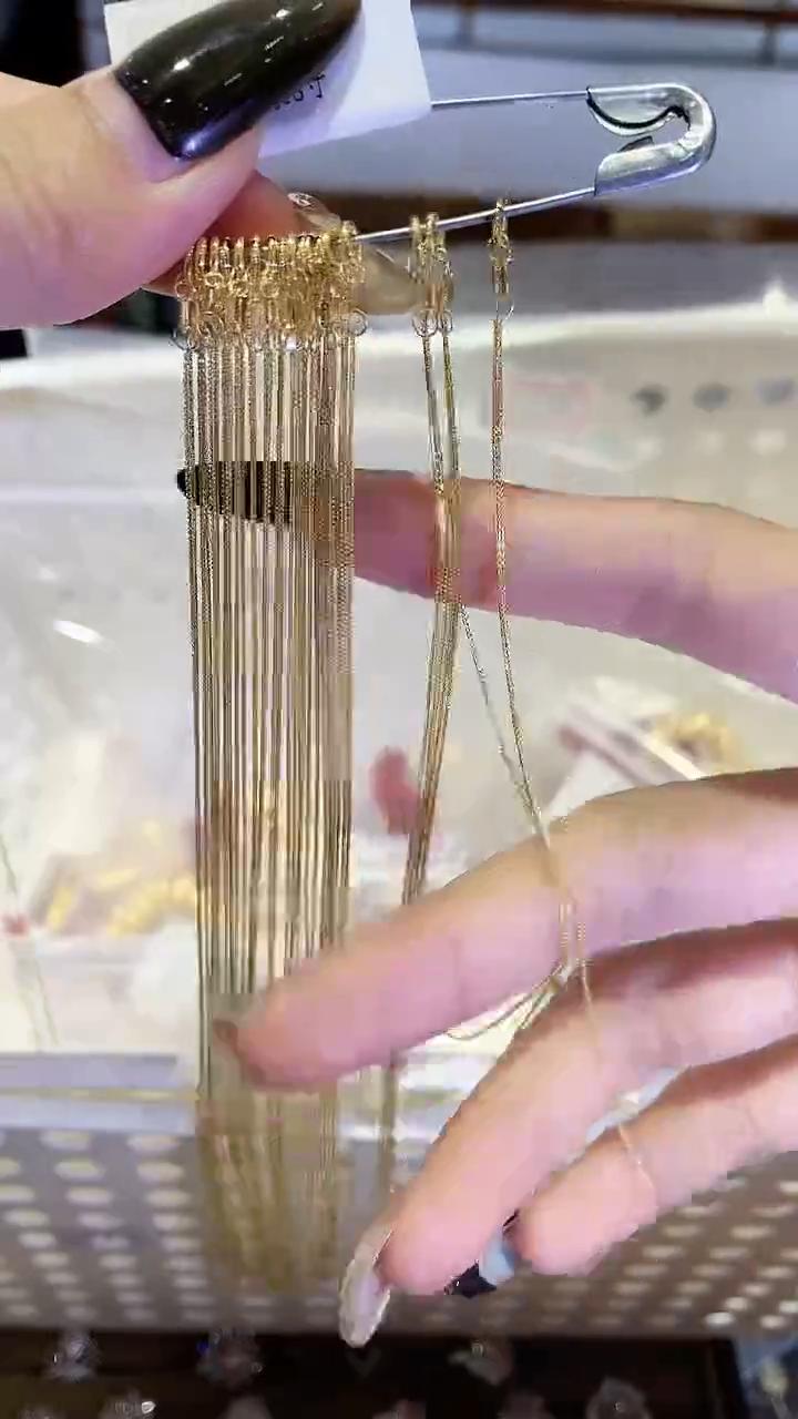 【闪购商品】18K金颈饰定制18K金项链