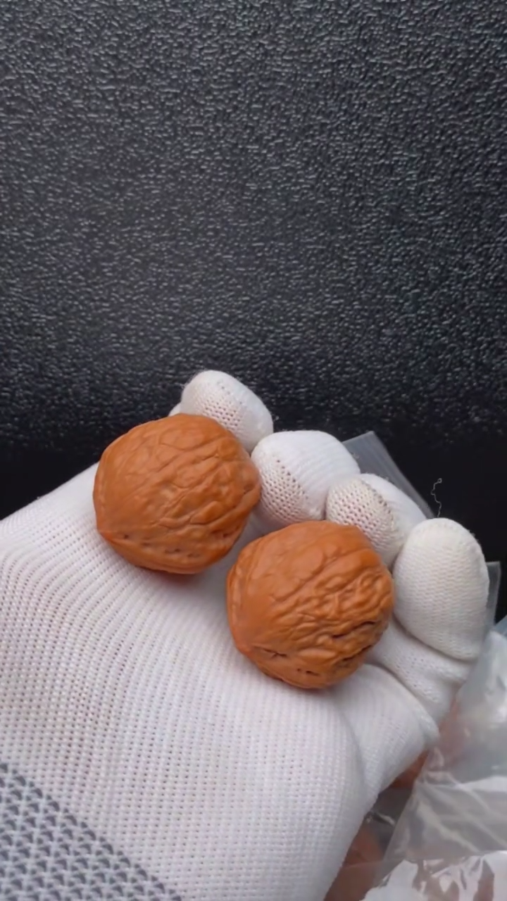【闪购商品】文玩核桃把件龟甲纹