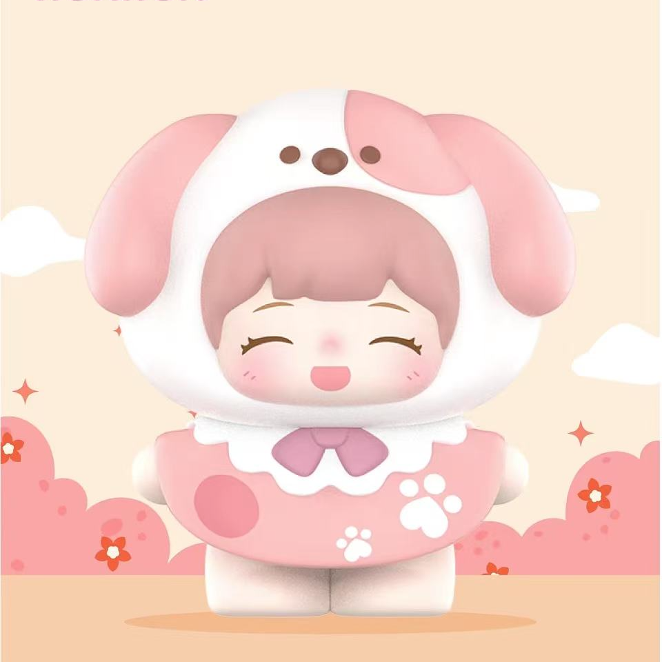 【明盒款式】花花幼稚园系列可爱潮玩萌粒手办摆件
