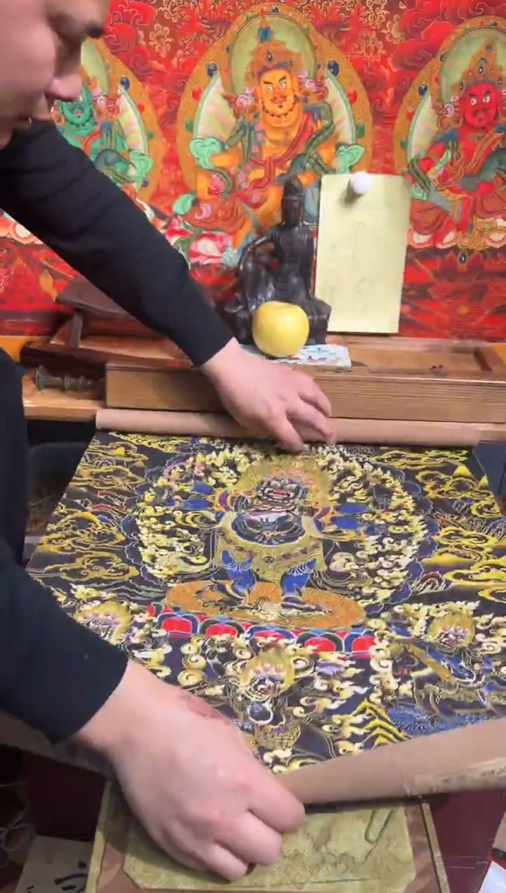 卷轴画卷轴画奥奥的唐卡