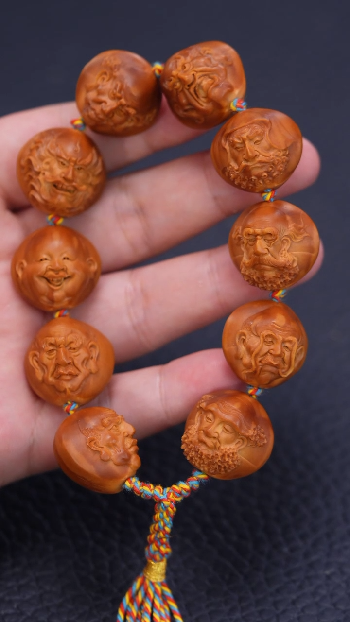【闪购商品】橄榄核其他回血汪建华十大弟子手串