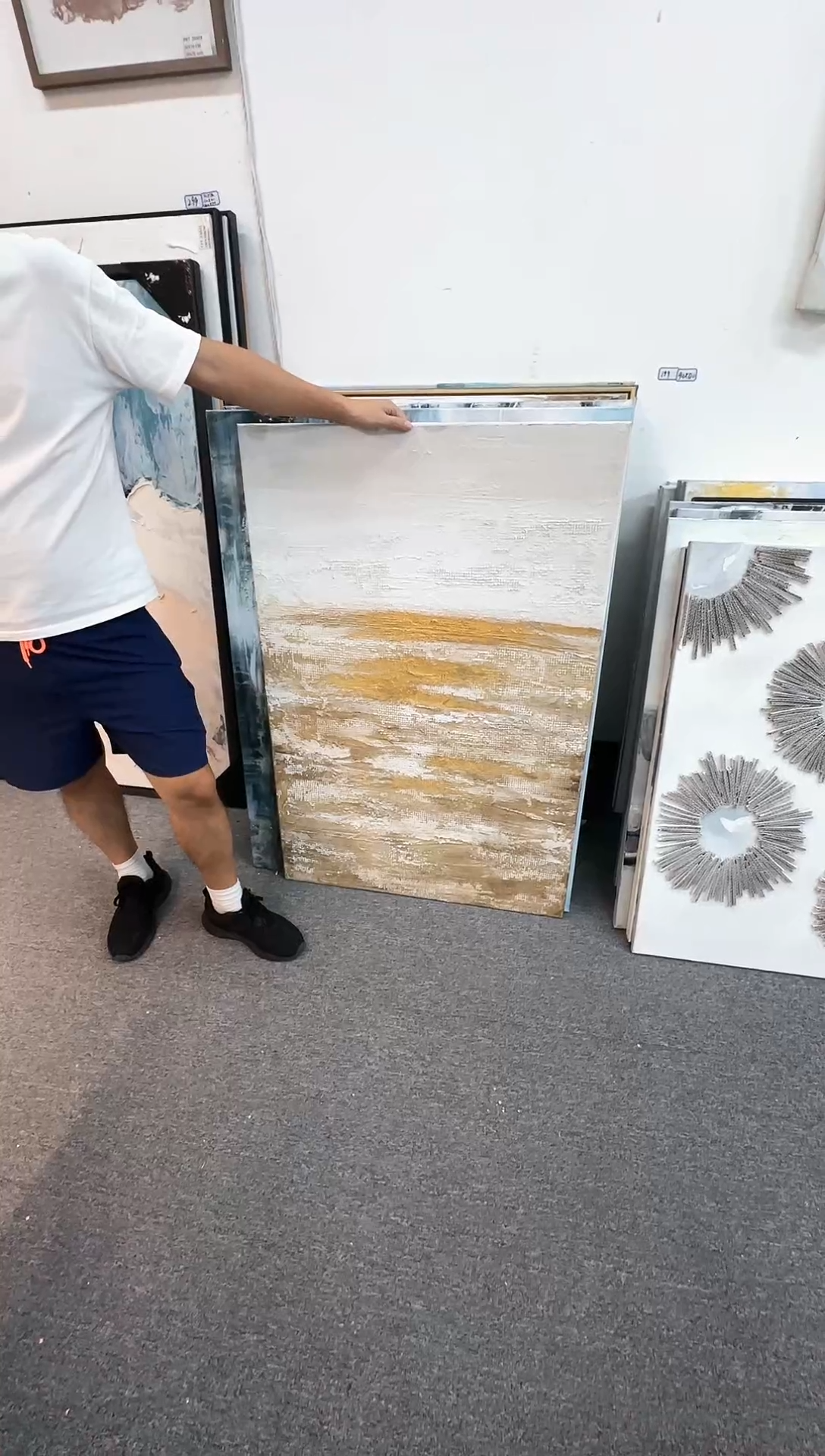 168现代艺术装饰画油画80cm*120cm